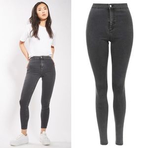 •Topshop• Moto Joni Jeans Dark Grey